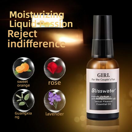 Enjoy the pleasure of women for a long time, enhance thermal sensation, lubricating essential oil 30ml