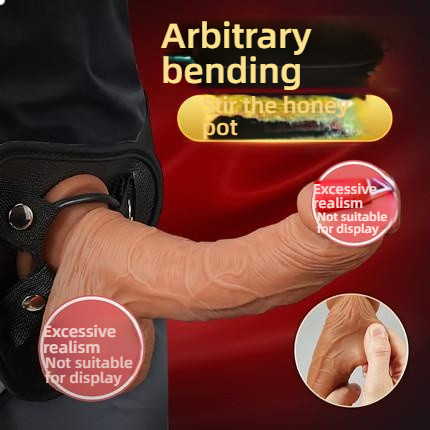 TSN 360 ° Twisted Upward Twisted Male Female Wearable dildo