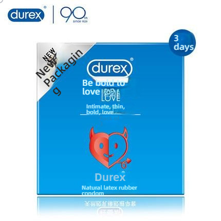 Durex Love Brave Love Bar Condom Medium 3 Pack