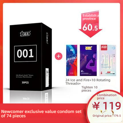 Moral Condom Gift Pack 74 pcs