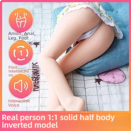 Wonani's genuine dual acupoints can produce sound and masturbate as a half body solid doll