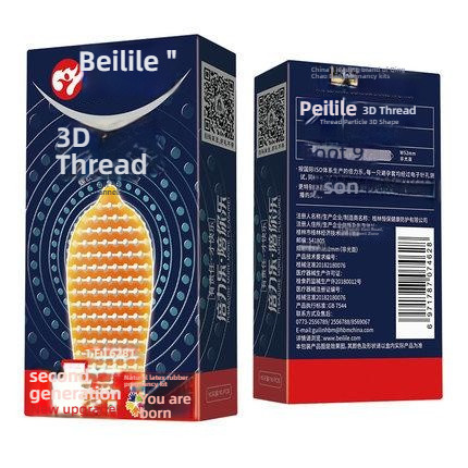 Beilile 3D Wolf Teeth Condoms 10 pieces/box