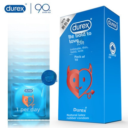 Durex Love Brave Love Bar Condom Medium 3/10 Pack