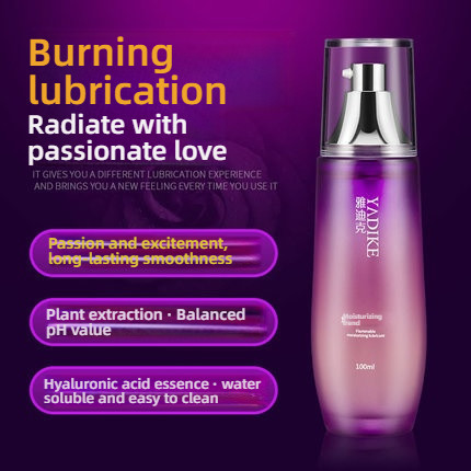 Yadiek Passion Heat Sensitive Hyaluronic Acid Moisturizing and Erotic Stimulating Lubricant 100ml