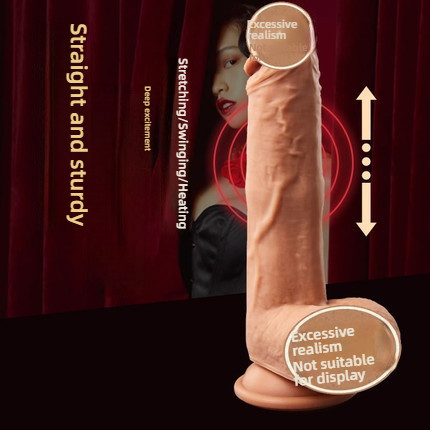 COC telescopic twisting and shaking simulation penis can be inserted into 16.5cm