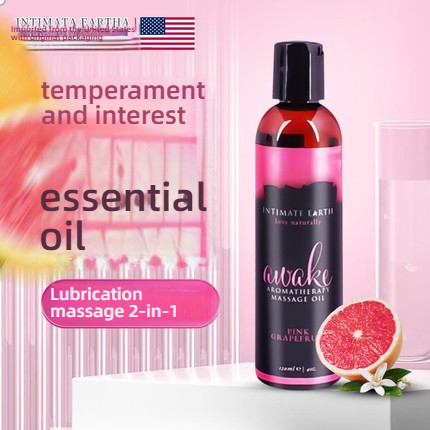Intimate Earth Passion Awakens Grapefruit Nasal Spray Massage Oil 120ml