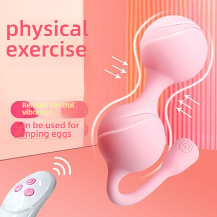 Yunman Lulu Double Shock Vaginal Exercise Ball with Remote Control and Shock Function