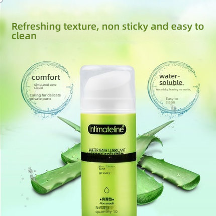 Intimateline Smooth Aloe Vera Essence Care Water Soluble Lubricant 100ML