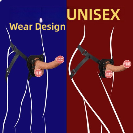 TSN 360 ° Twisted Upward Twisted Male Female Wearable dildo