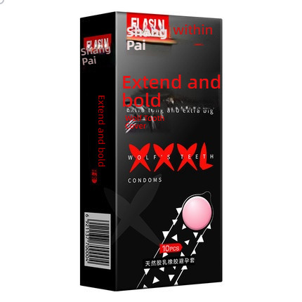 Shangpai Wolf Teeth Soft Bead Condom Set of 10