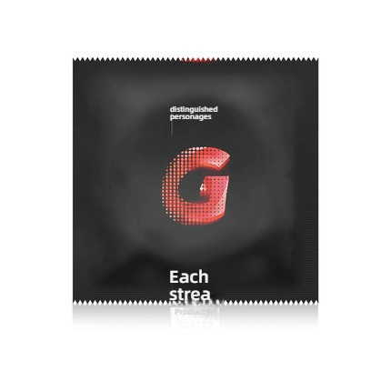 Gentleman G-spot Large Particle Series Condom Medium 10 Pack