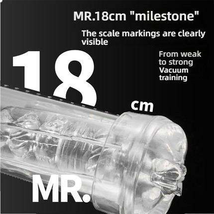 Male Masturbator JEE YUE Free Lip Vacuum Wrapping and Pressing Airplane Cup