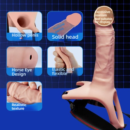 Aiya Physics enlarges and thickens, wearing a penis