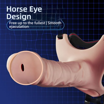 Aiya Physics enlarges and thickens, wearing a penis