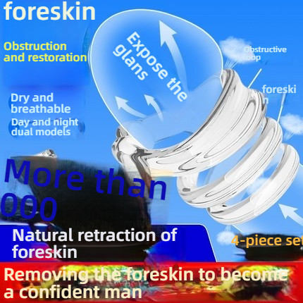Joyful Dual Resistance Multi Effect Circumcision Ring 4-piece Set