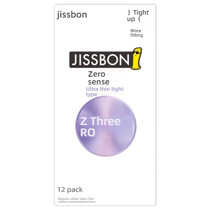 ZERO Zero Sensitivity Ultra Thin Tight Series Condoms from Jieshibang, 12 Pack