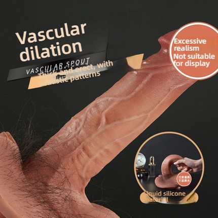 COC Round Giant Testicular Thickened Base Impact Manual Simulation dildo