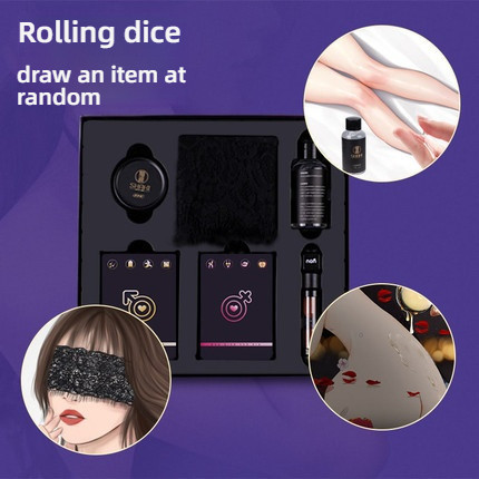 Xiaqi Fun Card Flower Front and Moon Under (Comes with Drip Wax Strap Lubricant)