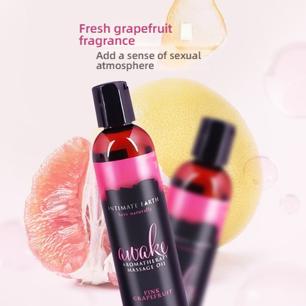 Intimate Earth Passion Awakens Grapefruit Nasal Spray Massage Oil 120ml