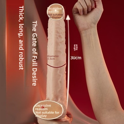 Luxury European and American male manual simulation penis