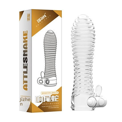 Pleasure, enlargement, thickening, shock, crystal/wolf tooth set, small French exclusive flash sale
