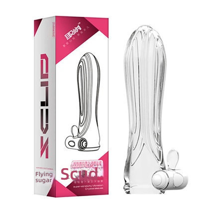 Pleasure, enlargement, thickening, shock, crystal/wolf tooth set, small French exclusive flash sale