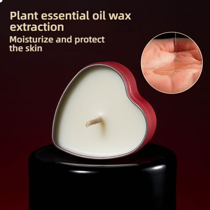 Xiaqi SM Red Love Iron Box Low Temperature Drip Wax Candle