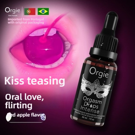 Orgie Portugal Imported Small Silver Bottle Women's Pleasure Enhancement Liquid 30ml