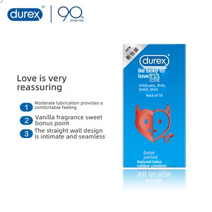 Durex Love Brave Love Bar Condom Medium 3/10 Pack