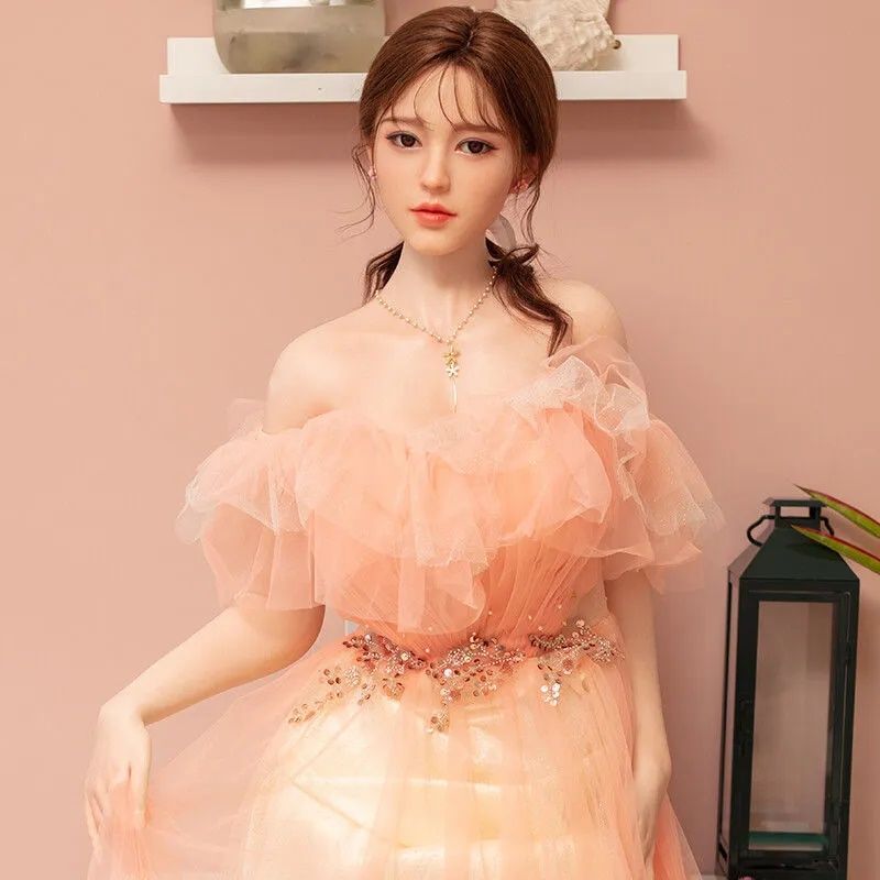 Full body doll, silicone hair transplant, non inflatable doll, real life version, sex toy, men's wife with skeleton, adu