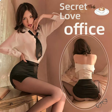 Stacy Sexy Tight Hip Wrapping Secretary OL Teacher Set