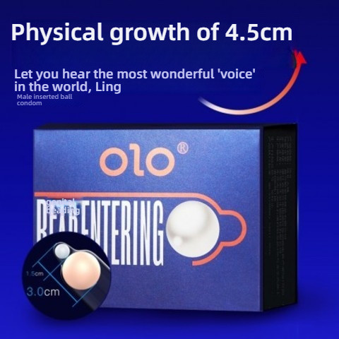 OLO Double Bead (in bead+soft bead) Condom 1 piece/box