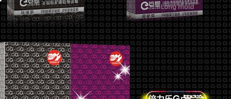 Beilile Large Particle Thin G-Spot Condom Medium 10 Pack