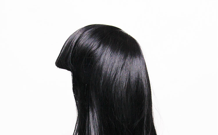 Inflatable doll wig