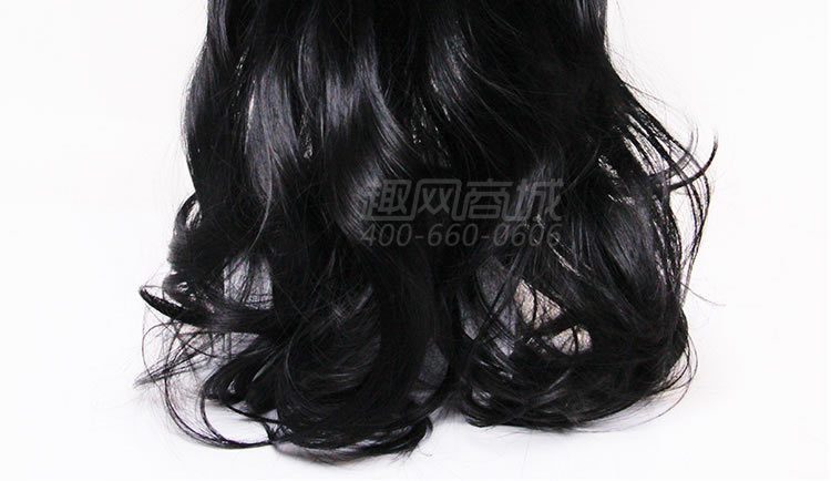 Inflatable doll wig