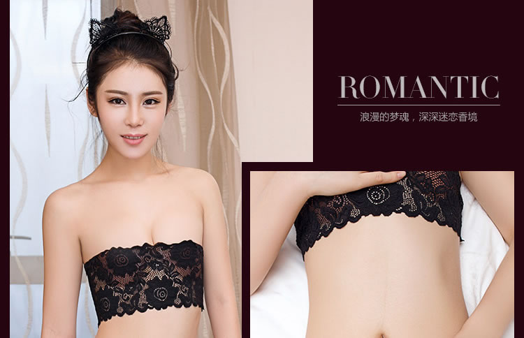 Fei Mu sexy lace strap butterfly crotch underwear