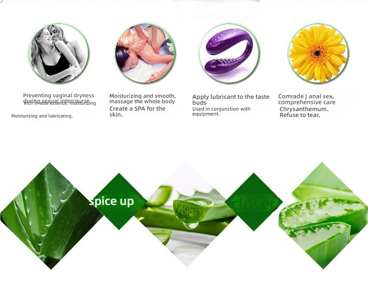 Exclusive Love Aloe Vera Moisturizing Anal and Yin Universal Water Soluble Lubricant 120ml