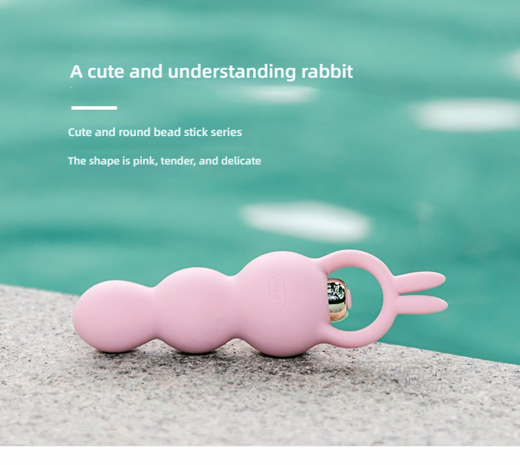 Thunder Cute Rabbit Anal Stopper Rear Court Pulling Bead Stunning Bar Multiple Options to Choose from