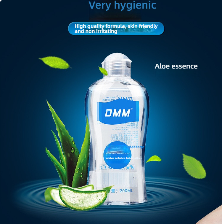 DMM Colorless and Odorless Aloe Vera Moisturizing Silk Water Soluble Lubricant 60/200ml