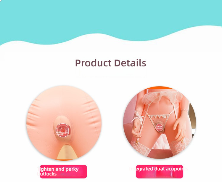 Vivian GuLing JingGua Integrated Seamless Silicone Inflatable Doll 165cm