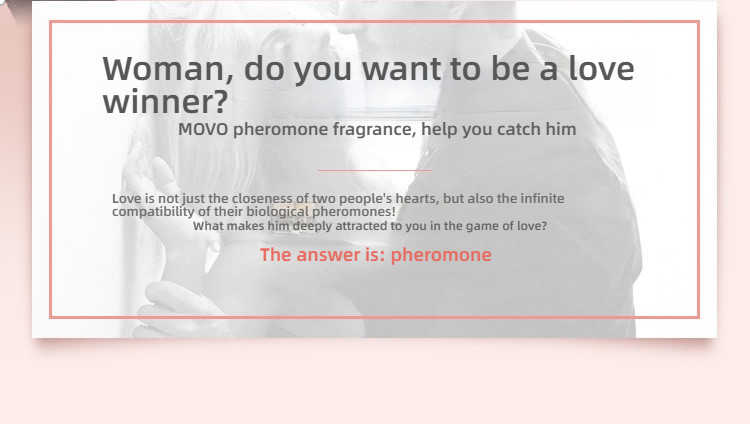 American MOVO attracts opposite sex nasal spray water for women 80ml