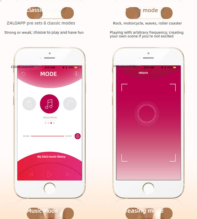 ZALO fanfan shared shock absorber for both men and women