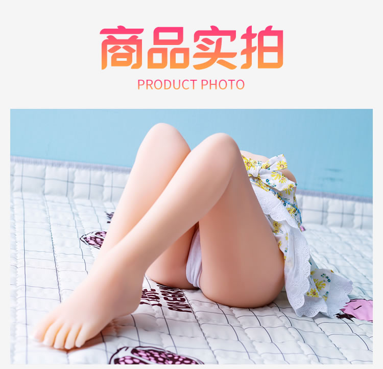 Wonani's genuine dual acupoints can produce sound and masturbate as a half body solid doll