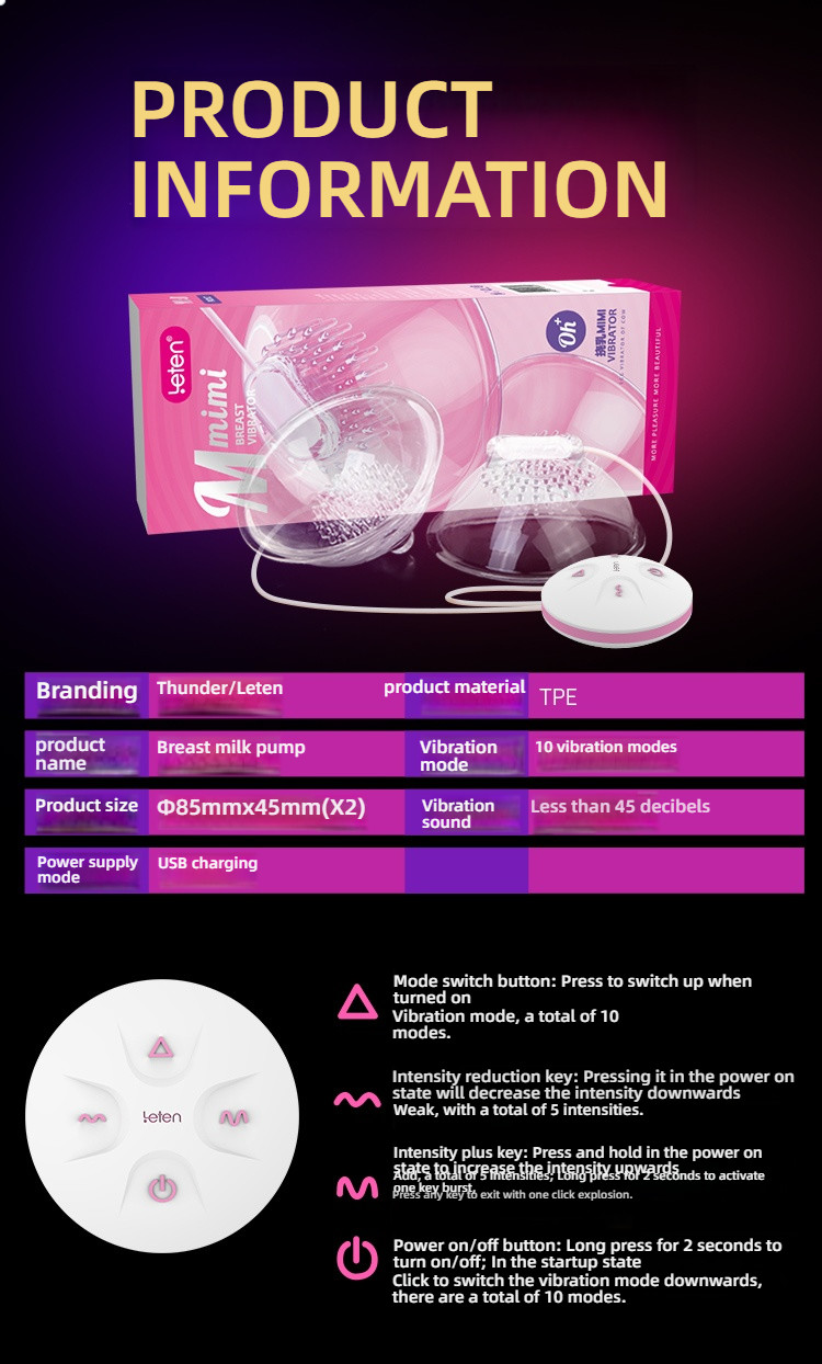 Thunder Ten Frequency Shocking Mimi Massager, Bringing a Comfortable Experience