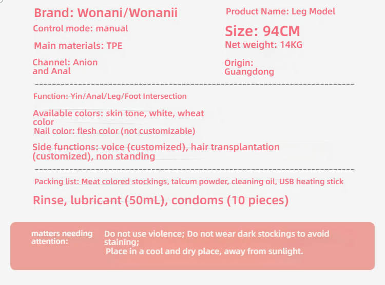 Wonani's genuine dual acupoints can produce sound and masturbate as a half body solid doll