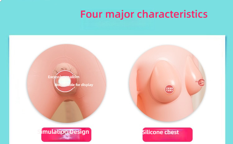 Vivian GuLing JingGua Integrated Seamless Silicone Inflatable Doll 165cm