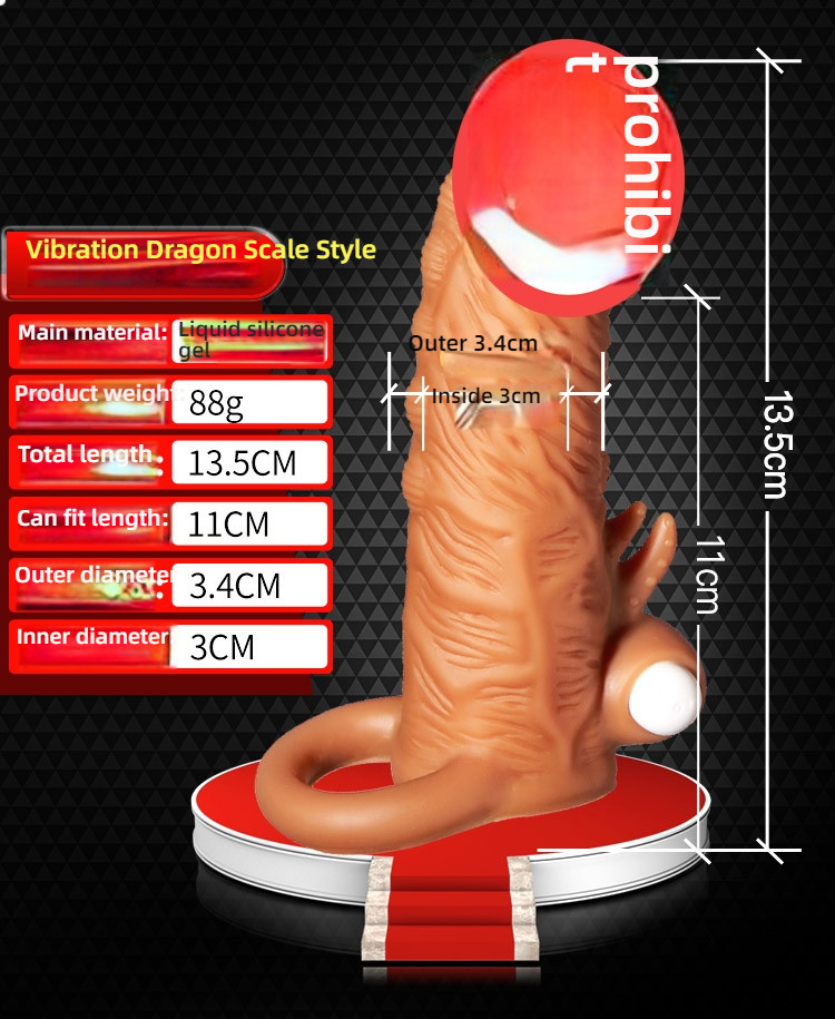 COC Caesar's Son Thickens, Increases Delay, Lock Essence, Shocking dildo set