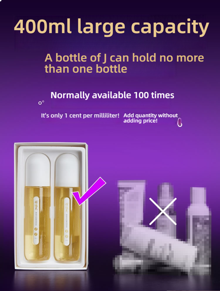 Yadike couple professional lubricant for private lubrication, women's easy to wash lubricant, 2 bottles * 200ml