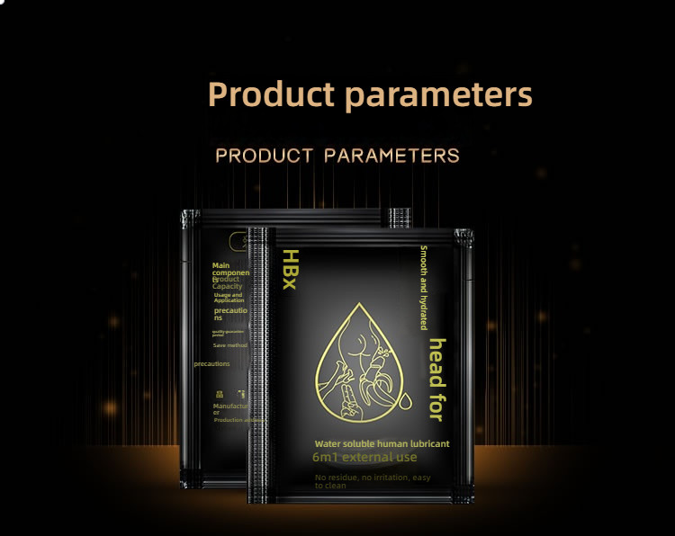 YaDiKe water-based lubricant bagged 6ml