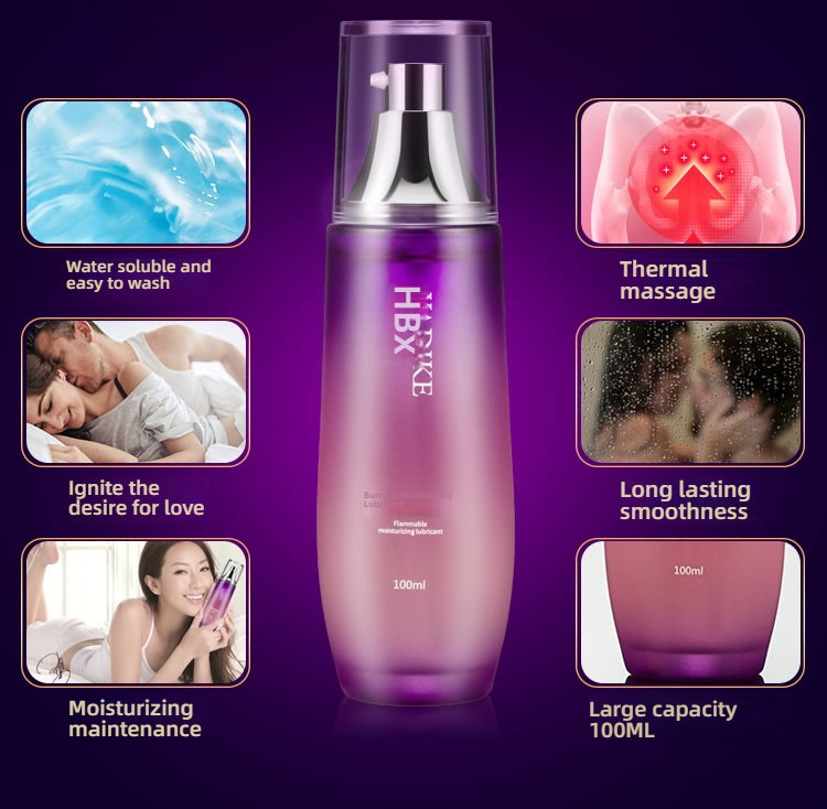 Yadiek Passion Heat Sensitive Hyaluronic Acid Moisturizing and Erotic Stimulating Lubricant 100ml